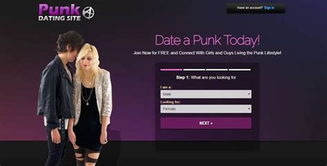 Punk rock dating site